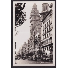 EDIFICIO BAROLO AVENIDA DE MAYO ANTIGUA TARJETA POSTAL